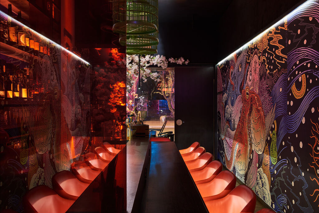 餐厅设计【独乐】日式小酒屋空间设计案例-就餐区