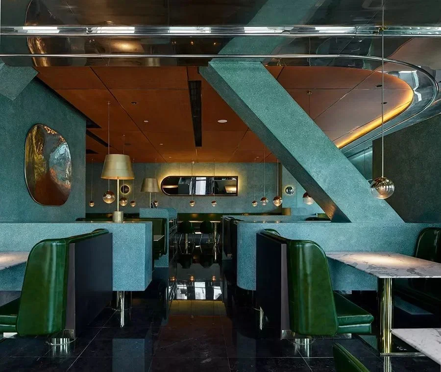 餐厅空间设计案例分享-外婆家旗舰店-散座
