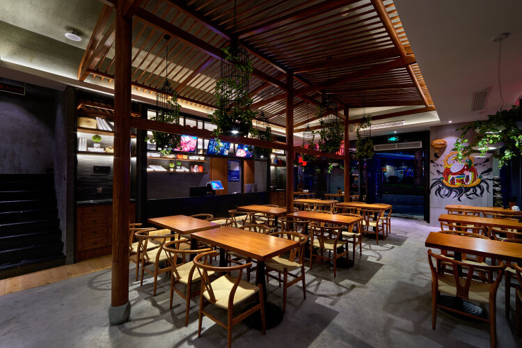 中餐廳設計【敘府傳面館】餐飲空間設計案例