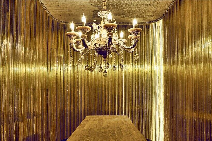 北京金属装饰主题烧烤酒吧空间设计效果图