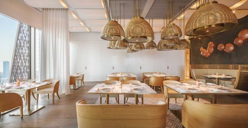 十大餐厅设计公司分享意大利酒店顶层西餐厅设计弥漫着地中海的味道