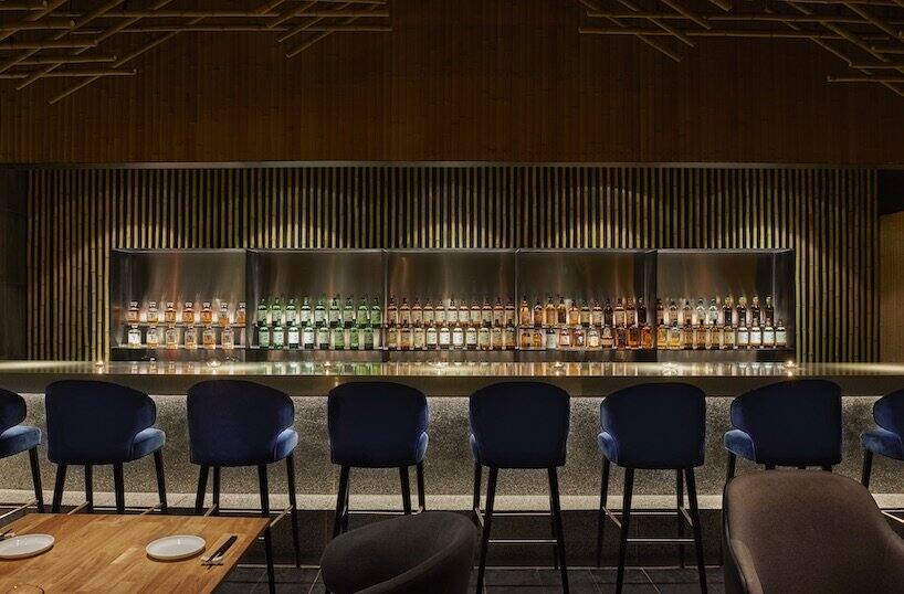 北京十大餐饮设计公司分享一家用竹子艺术打造出来的日式寿司主题餐厅装修案例