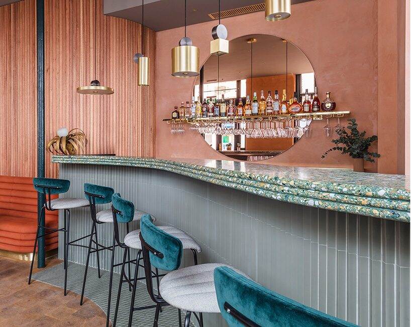 深圳餐饮设计公司十强分享伦敦精致的地中海咖啡馆设计