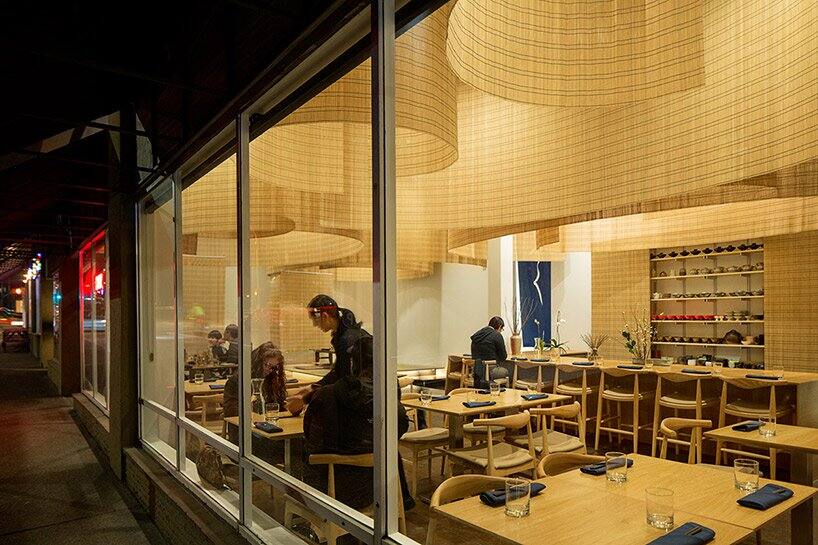 日式寿司餐厅空间设计效果图：波特兰日本餐馆