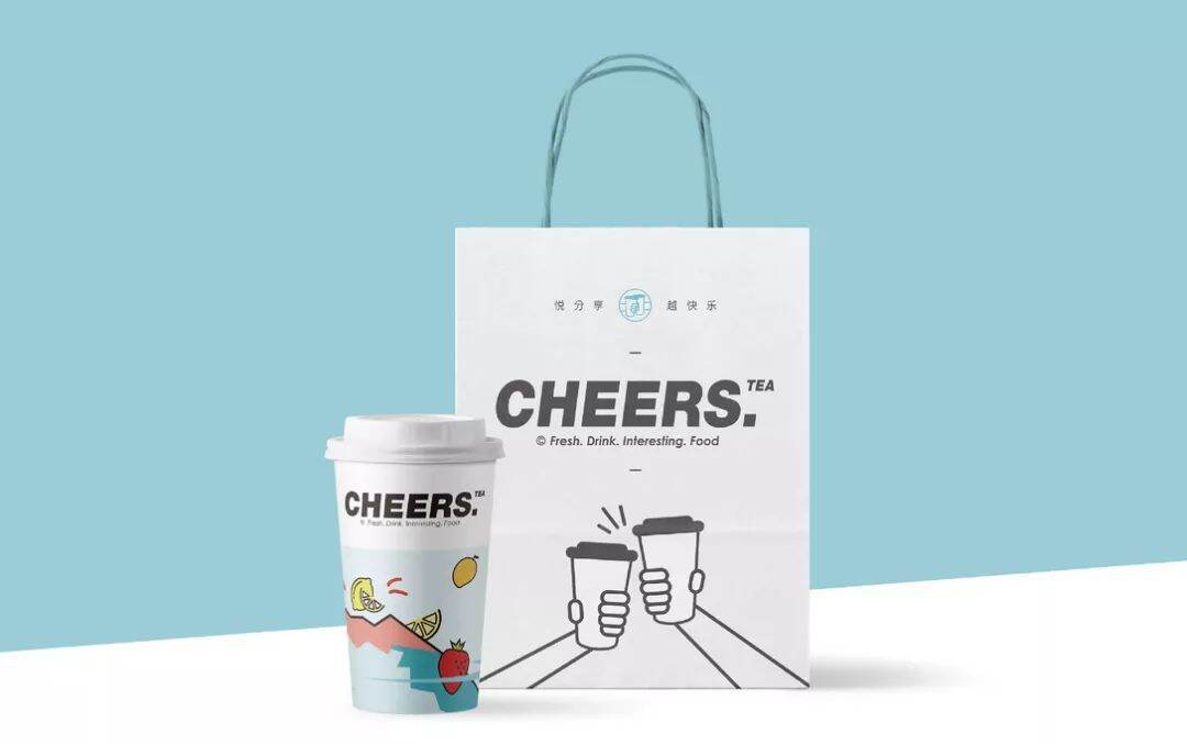 湖北饮品店设计案例分享-“茶尔司”高校茶饮品牌形象VI视觉设计