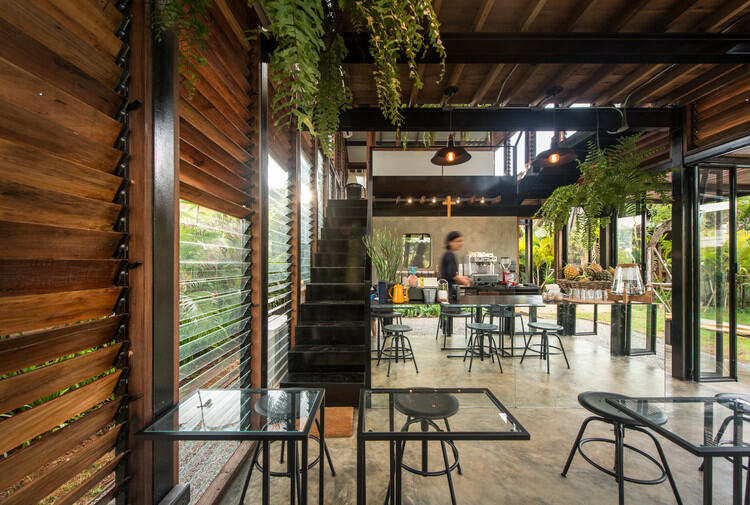 泰国生态农庄设计-"Pasang"民宿咖啡屋装修设计赏析