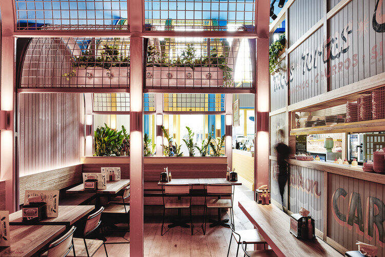 澳大利亚“Paco’sTacos”墨西哥文化主题餐饮店面装修设计案例分享