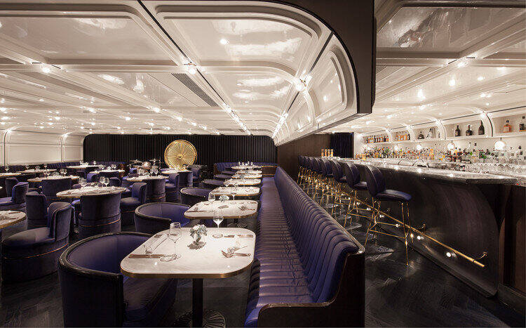 香港“Foxglove”最引人注目的私人会所西餐厅设计案例分享