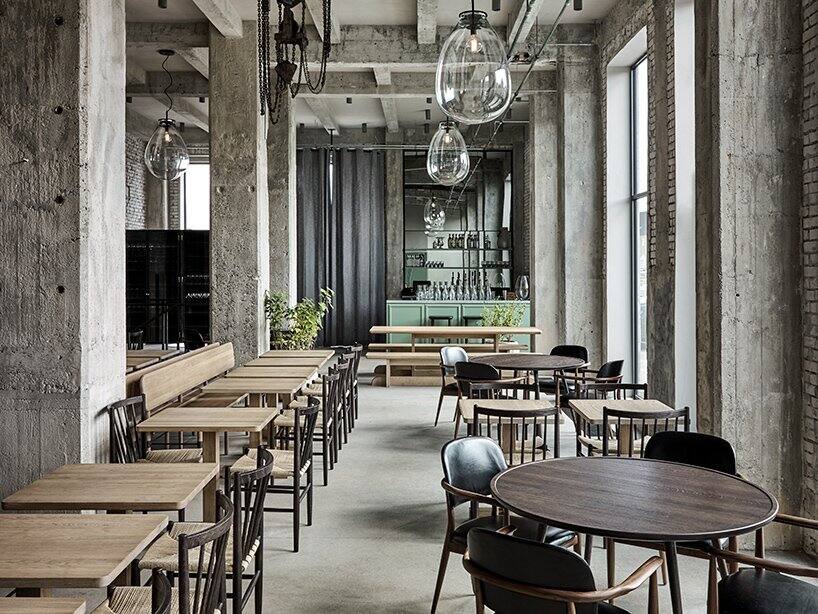 工業倉庫改造而成的高端餐飲會所空間設計案例