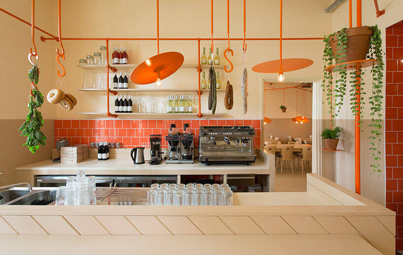 甜品店空間設計效果圖：荷蘭咖啡館