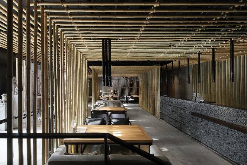 “竹里館”禪意風茶室餐廳空間設計案例分享